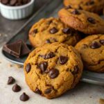 Chewy Pumpkin Chocolate Chip Cookies