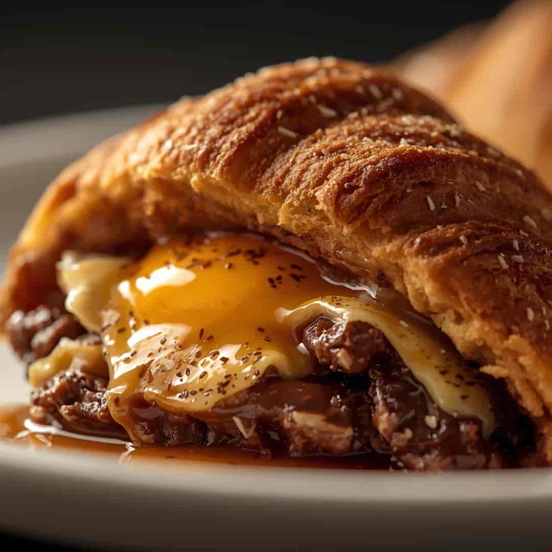 Chocolate Croissant Breakfast Bake