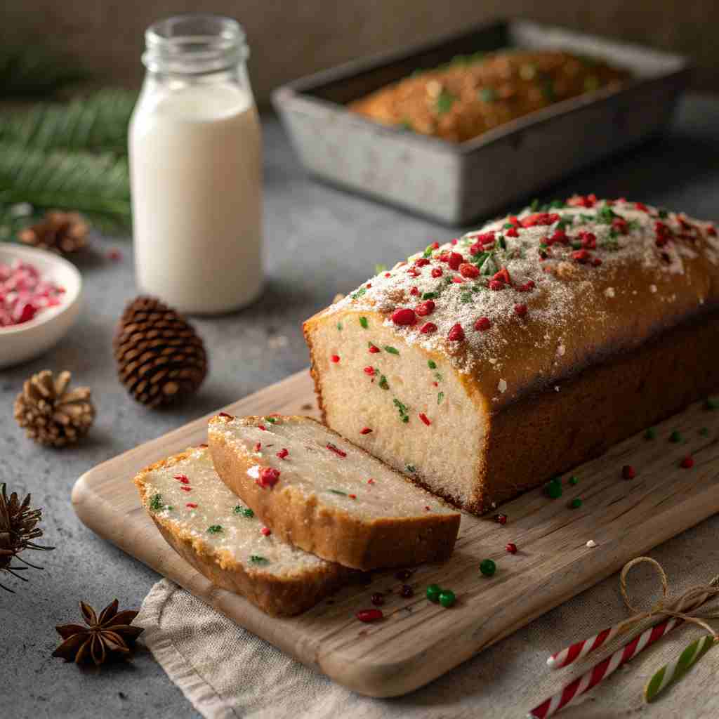 Christmas Sprinkle Buttermilk Bread