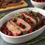 Cranberry Balsamic Roast Beef