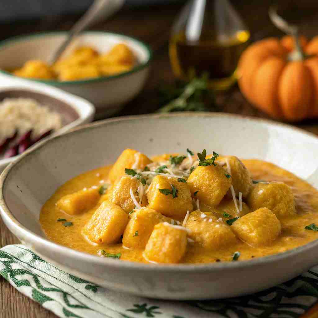 Creamy Butternut Squash Gnocchi