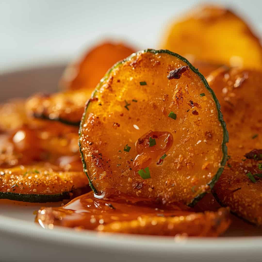 Crispy Baked Zucchini Chips 2 Crispy Baked Zucchini Chips