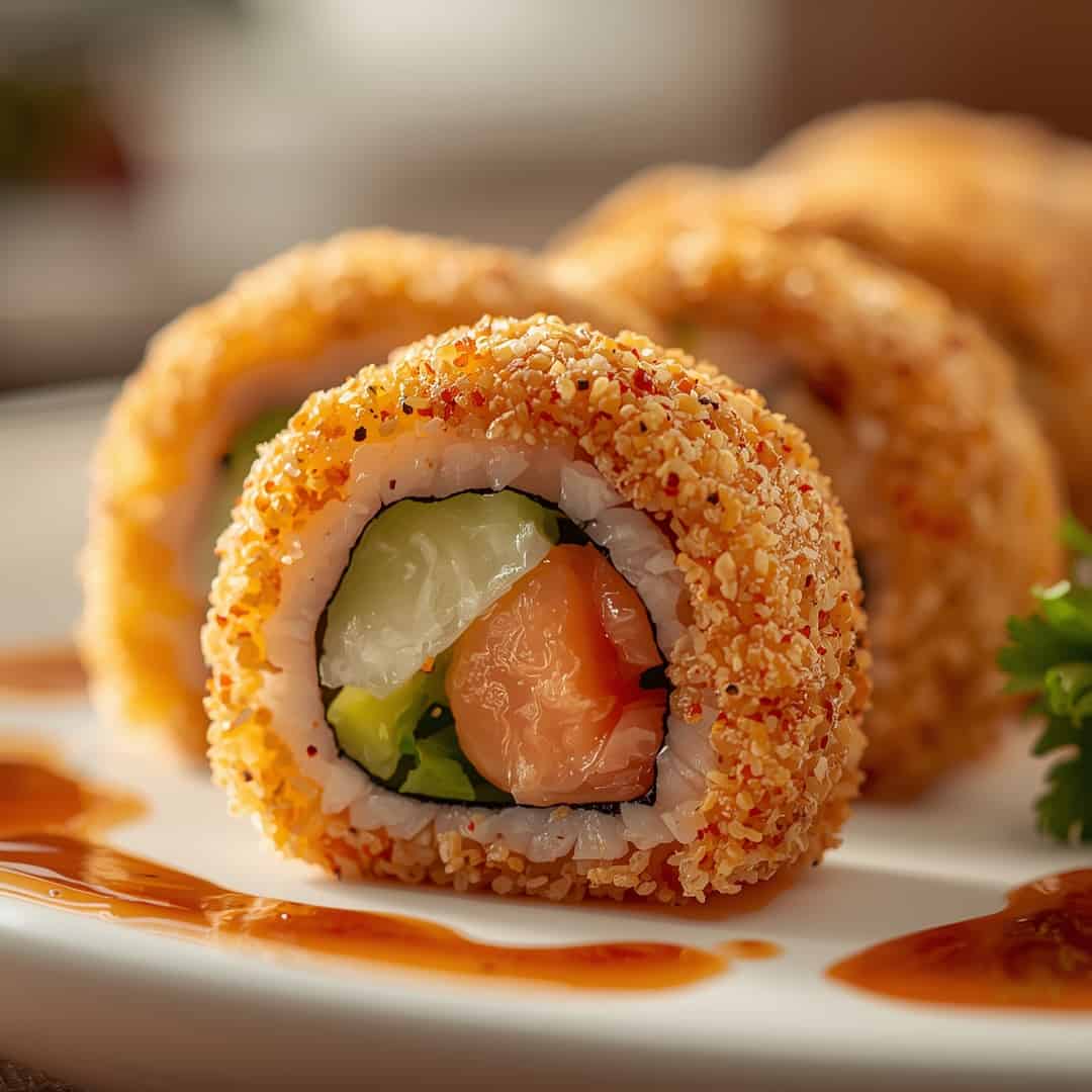 Crispy Fried Sushi Roll