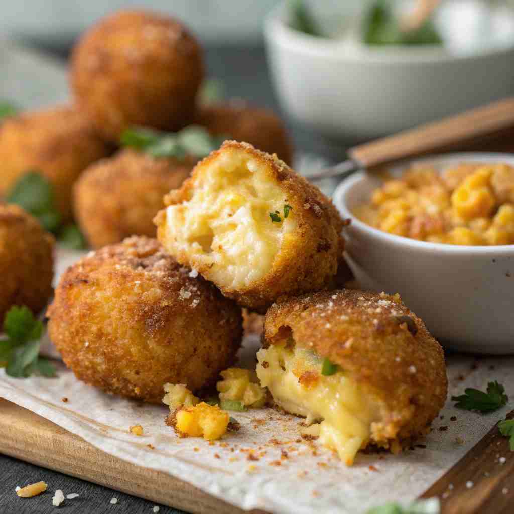 Crispy Ricotta Corn Fritters - Italian-Style Vegetarian Appetizer 1 Crispy Ricotta Corn Fritters