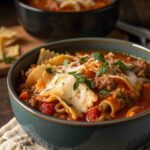 Crock Pot Lasagna Soup Recipe