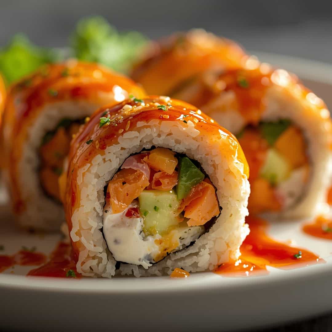 Easy California Roll Cucumber Salad