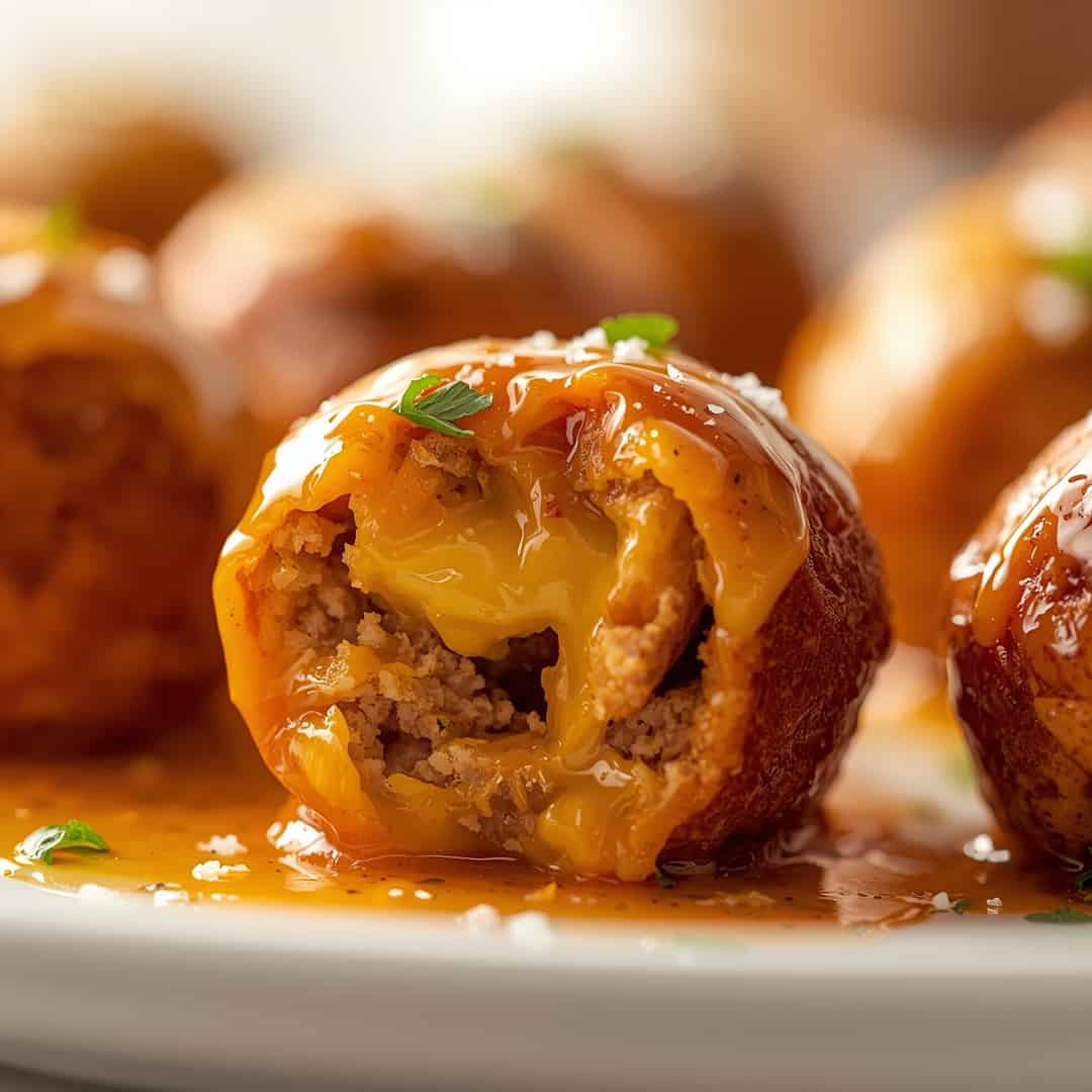 Easy Cheesy Rotel Sausage Balls