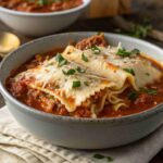 Easy Creamy Lasagna Soup