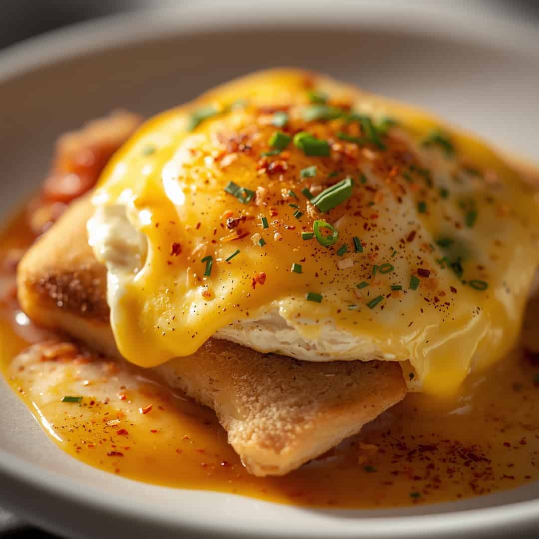 Easy Flavorful Eggs Benedict Casserole