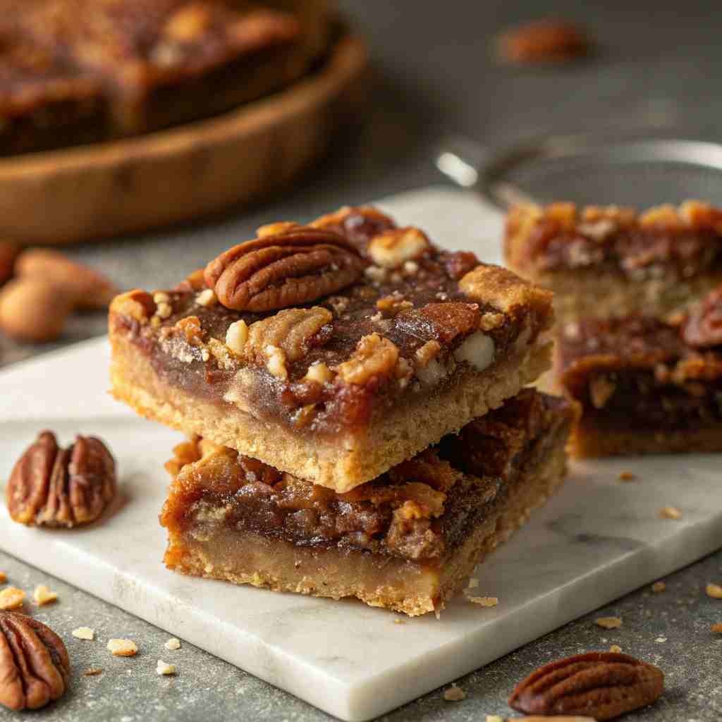 Easy Pecan Pie Bars