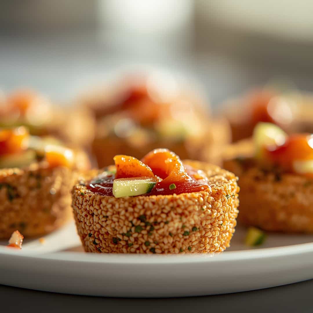 Everything Bagel Cucumber Bites