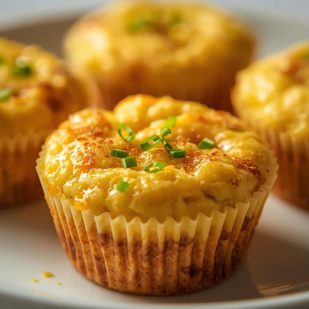Fluffy Cottage Cheese Egg Muffins