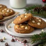 Gingerbread White Chocolate Chip Cookies