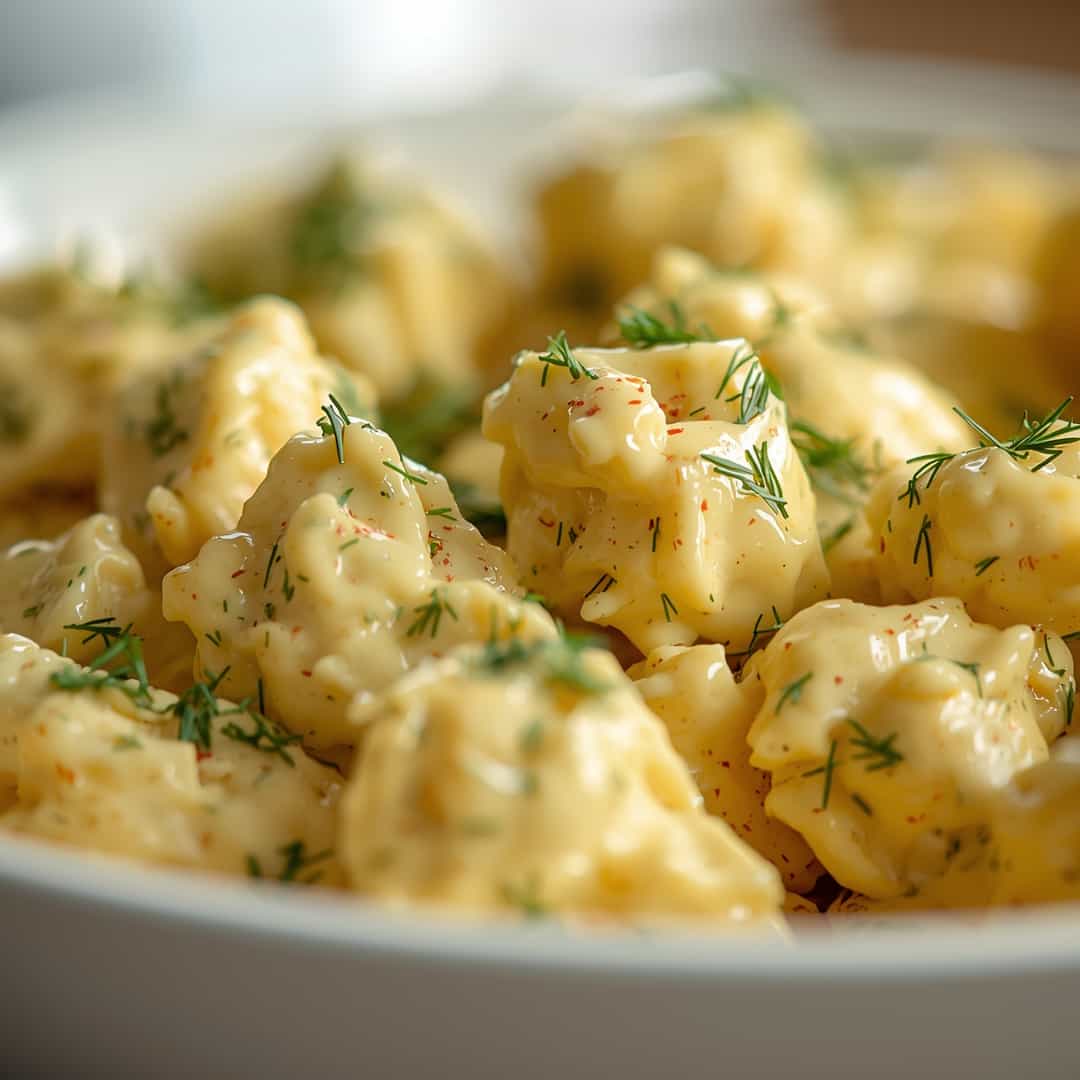High Protein Egg Salad with Dill