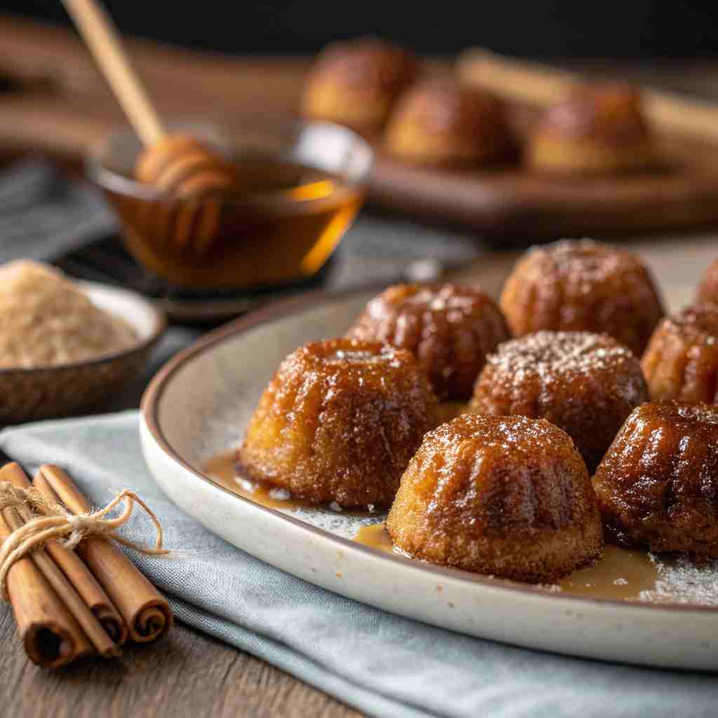 Honey Cinnamon Dessert Bites: A Flavorful Treat You Can Make at Home! 1 Honey Cinnamon Dessert Bites