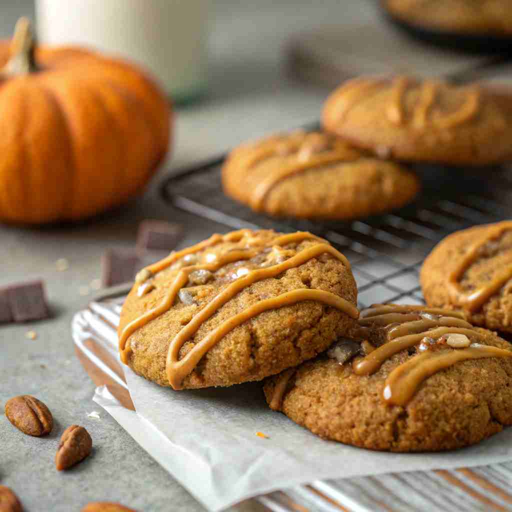 Maple Chewy Pumpkin Cookies