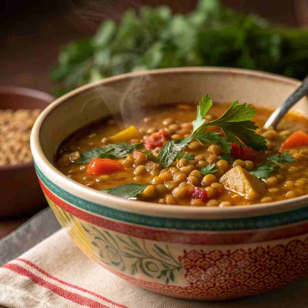 Mediterranean Lentil Soup