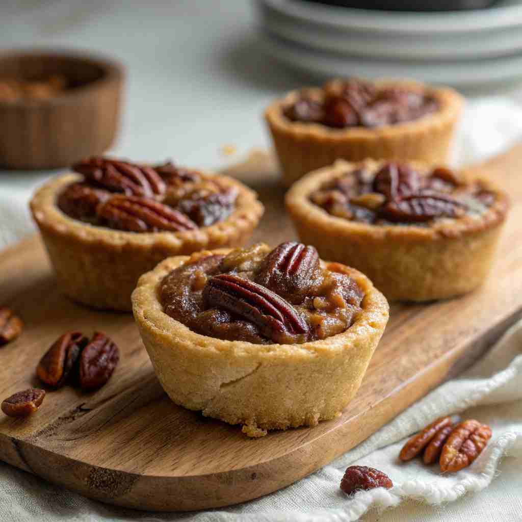 Mini Pecan Pies - Individual Thanksgiving Desserts 1 Mini Pecan Pies