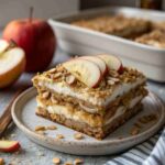 No Bake Oatmeal Apple Pie Lasagna