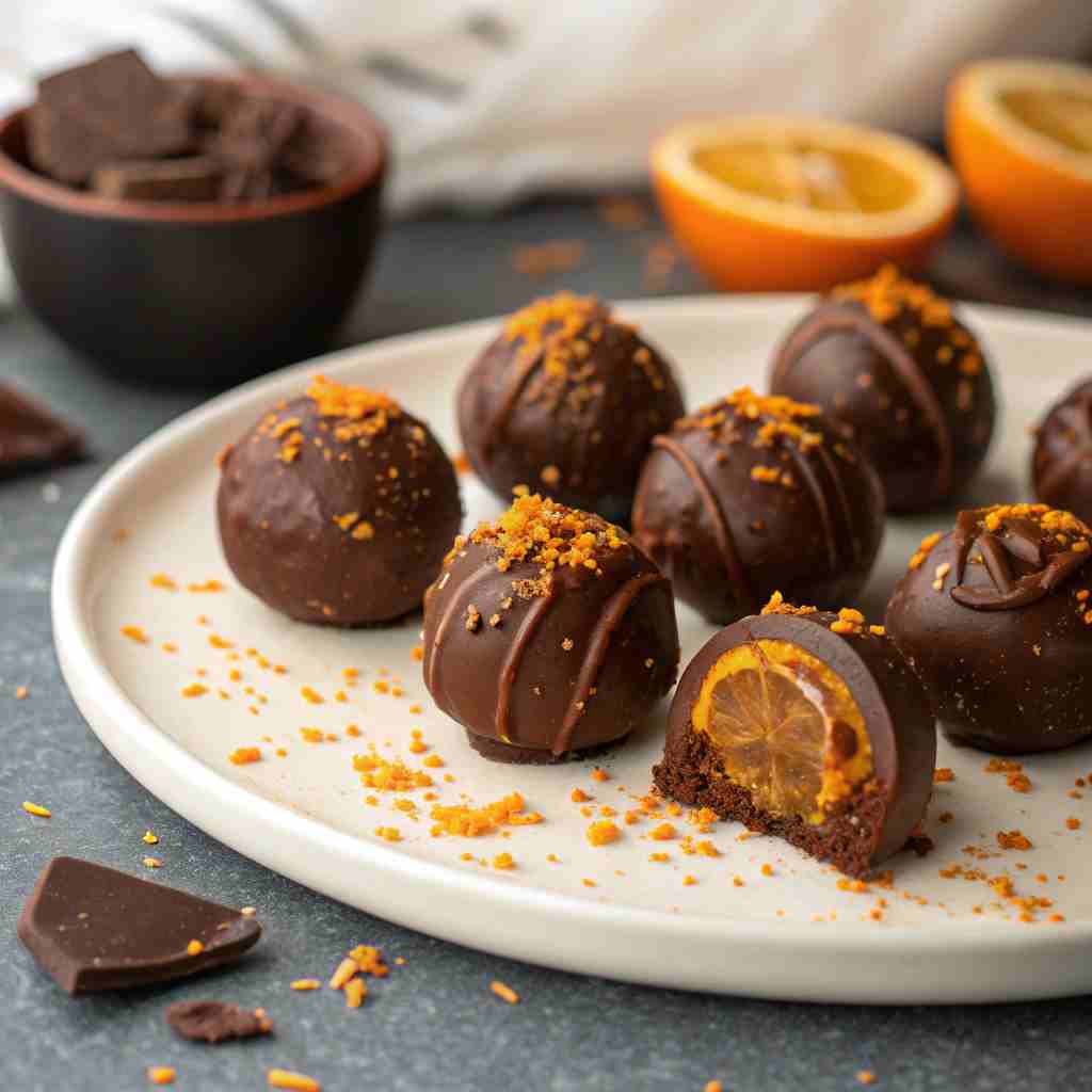 Orange Chocolate Truffles