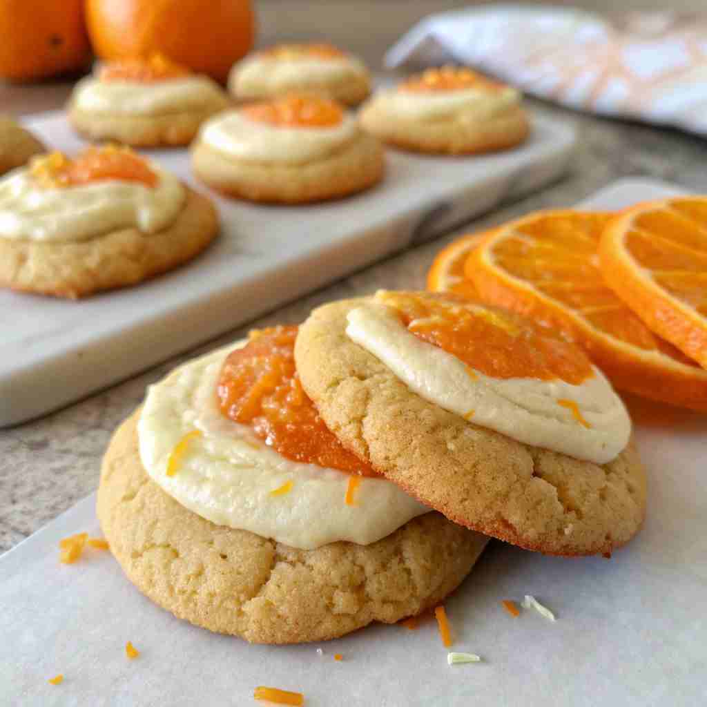 Orange Creamsicle Cookies