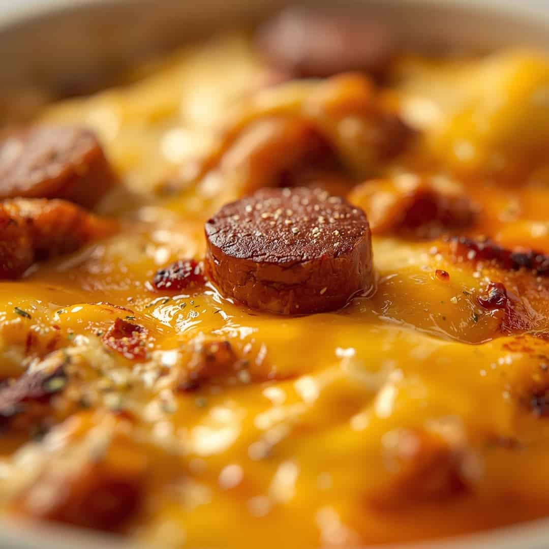 Overnight Sausage Pancake Breakfast Casserole