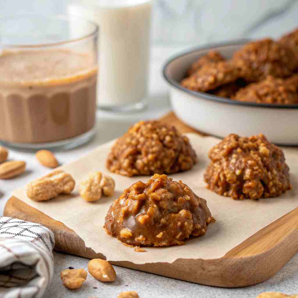 Peanut Butter No Bake Cookies
