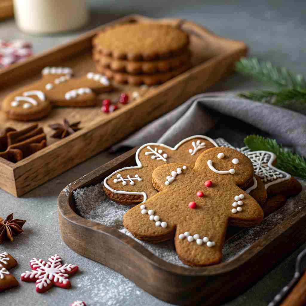 Pillowy Soft Gingerbread Cookies