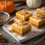 Pumpkin Cake Squares 3 Pumpkin Cake Squares