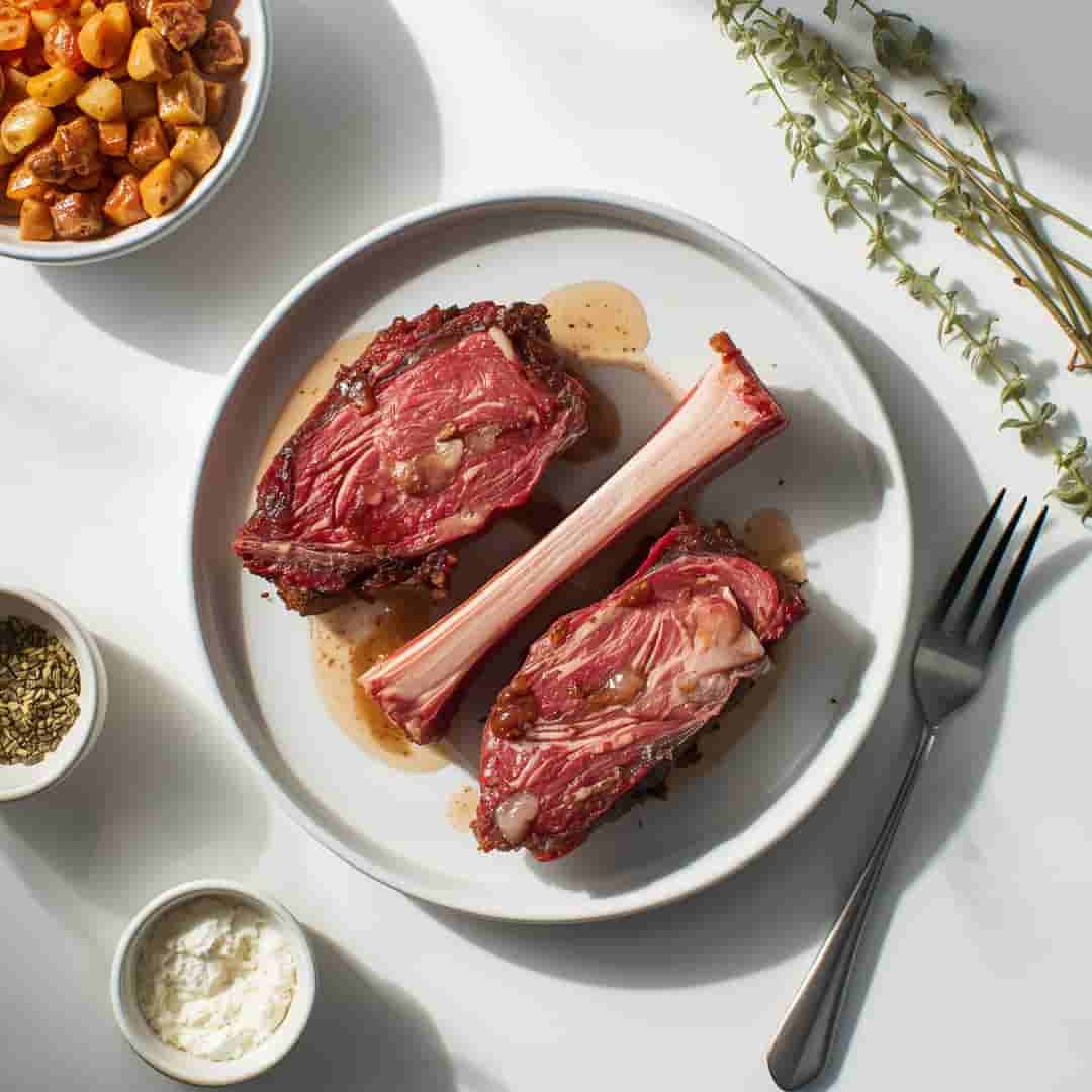 Repurposed Prime Rib Bone Stock