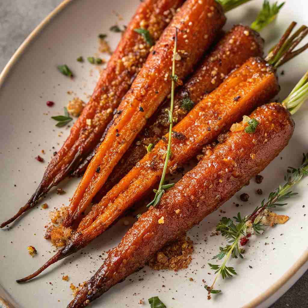 Roasted Brown Sugar Carrots