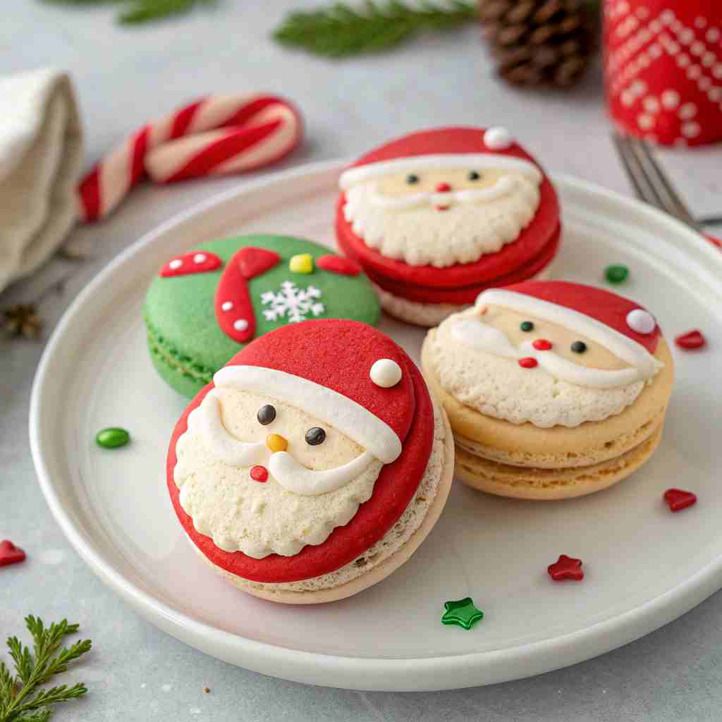 Santa Claus Macarons