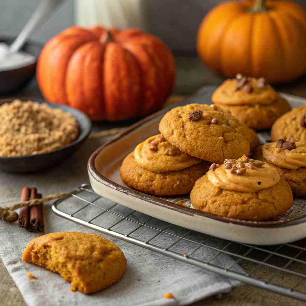 Soft Pumpkin Cookies