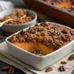 Southern Maple Sweet Potato Casserole