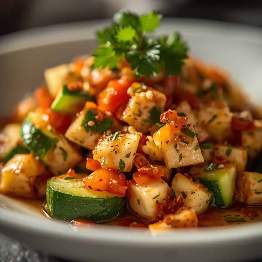 Spicy Cucumber Salad