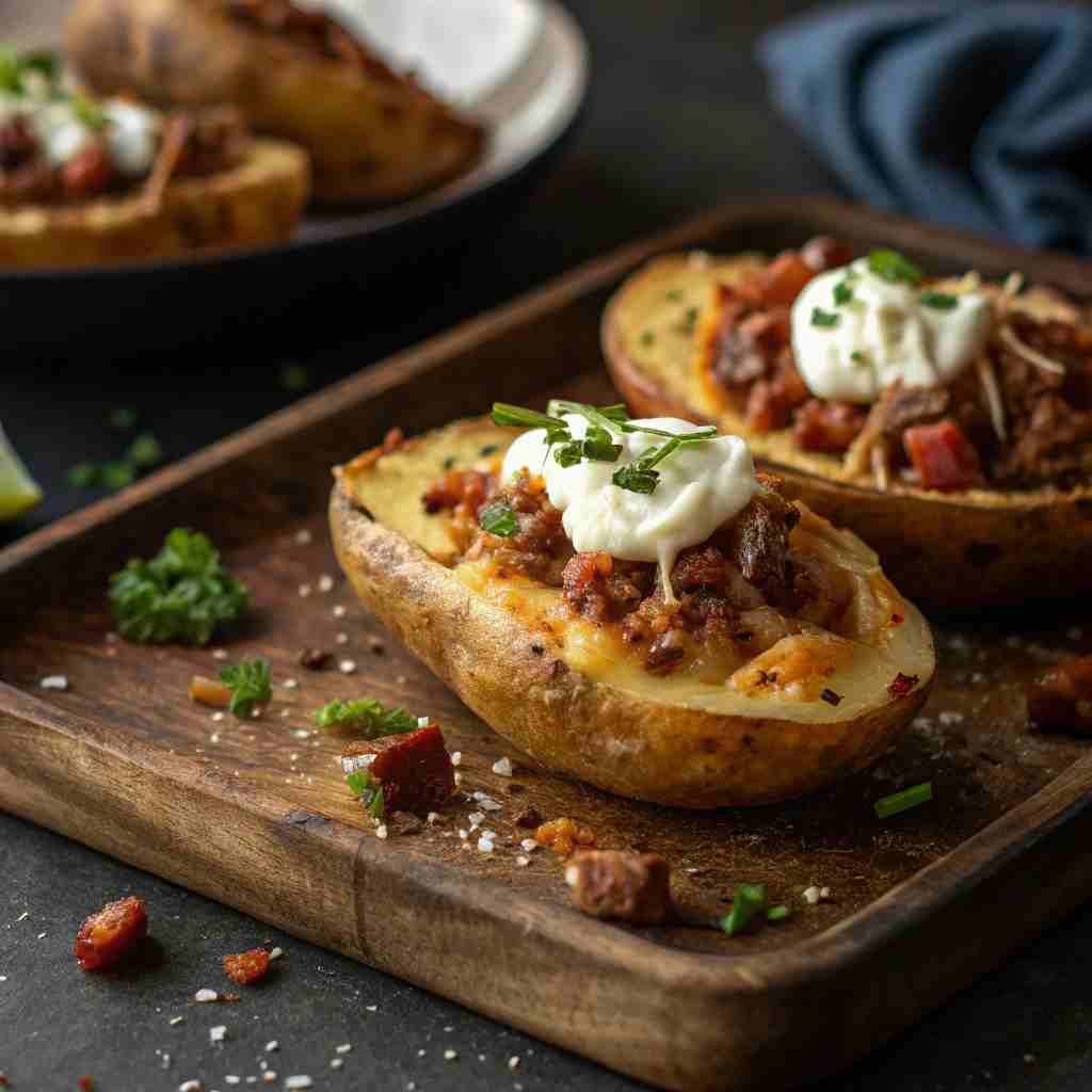 Stuffed Potato Skins
