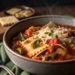 Vegetarian Lasagna Soup