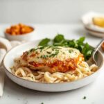 4 Ingredient Crockpot Garlic Parm Chicken