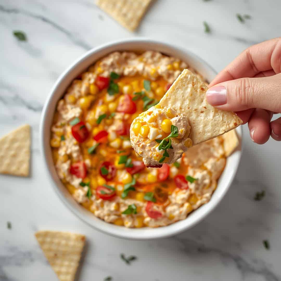 Addictive Hot Corn Dip 2 Addictive Hot Corn Dip
