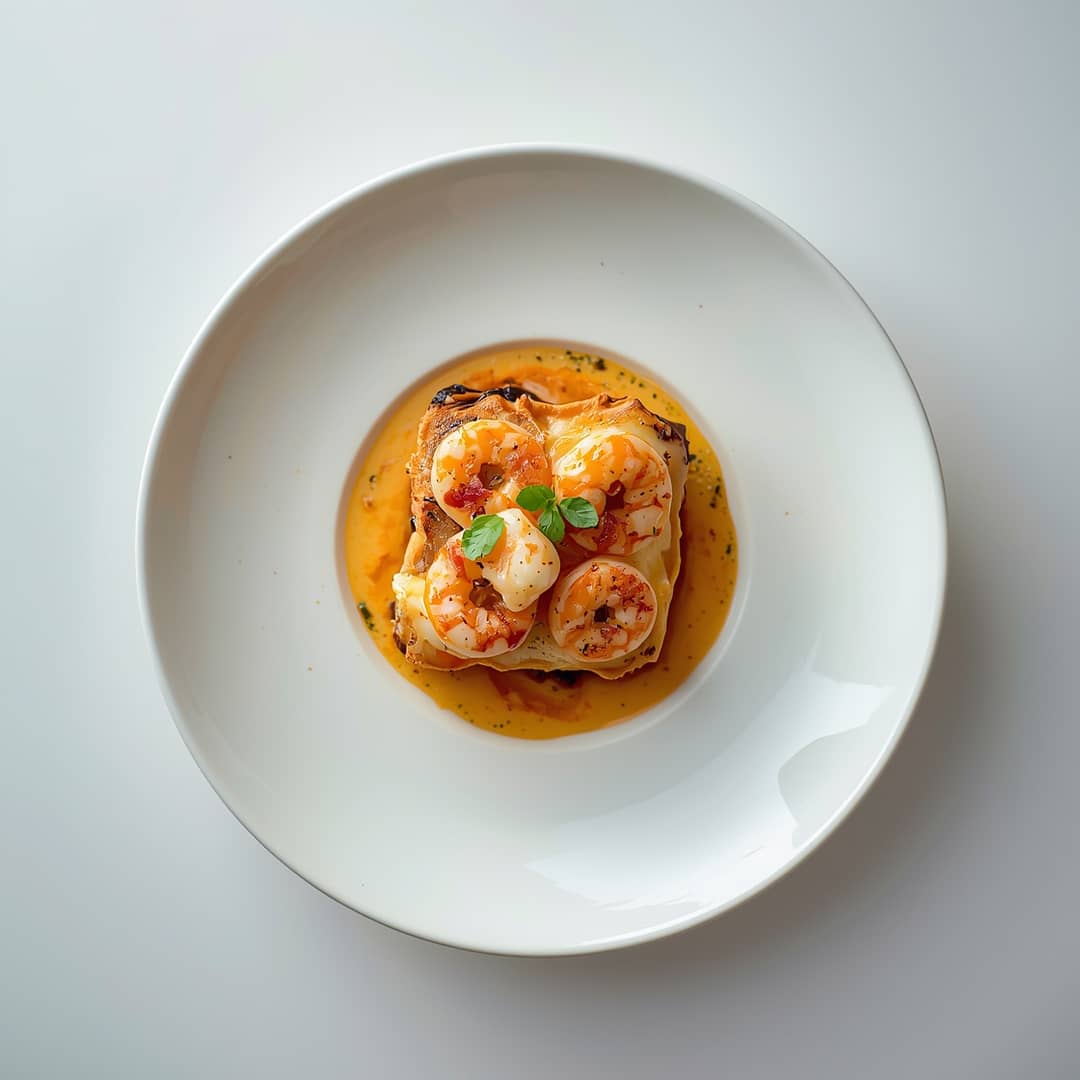 Amazing Seafood Lasagna Shrimp Crab