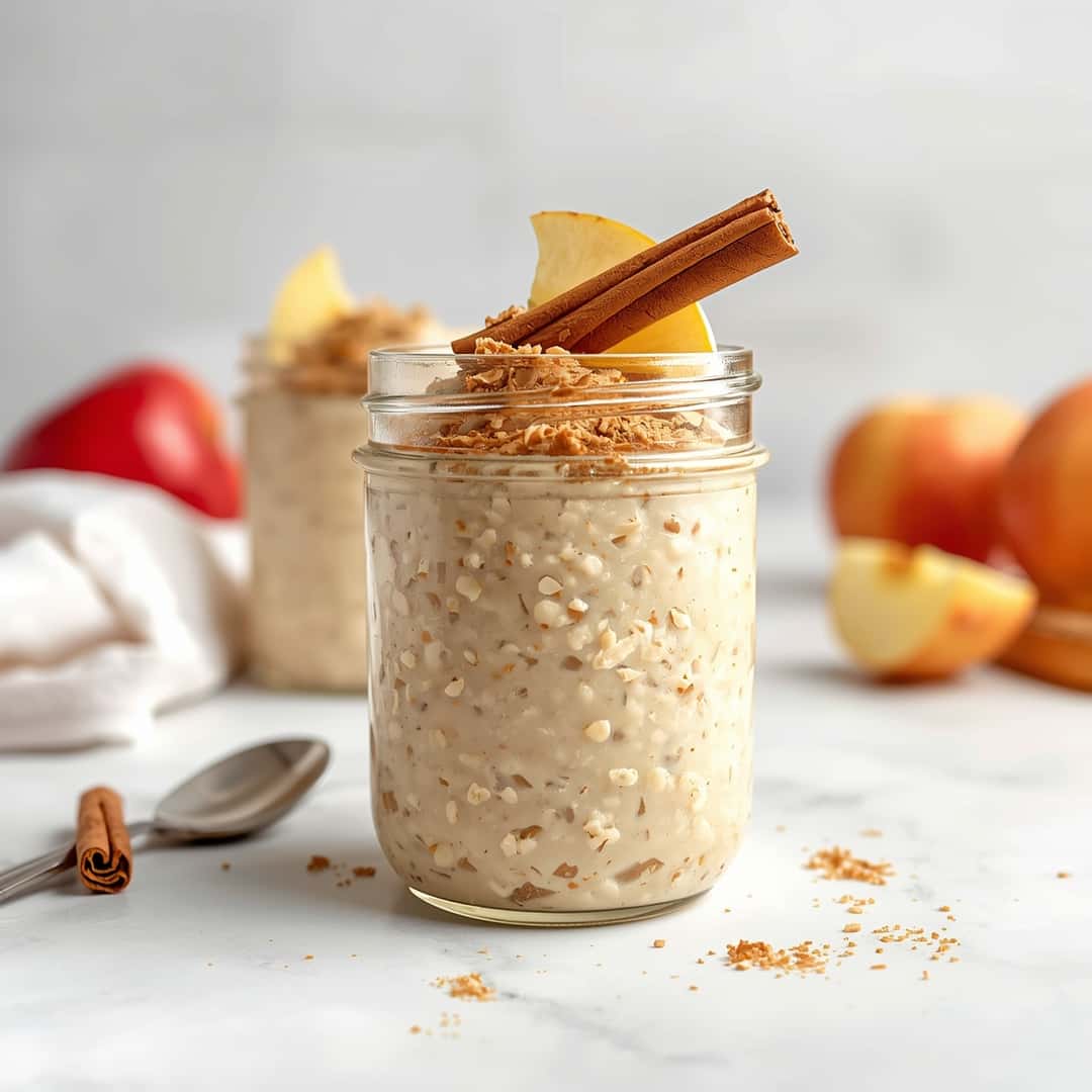 Apple Cinnamon Overnight Oats