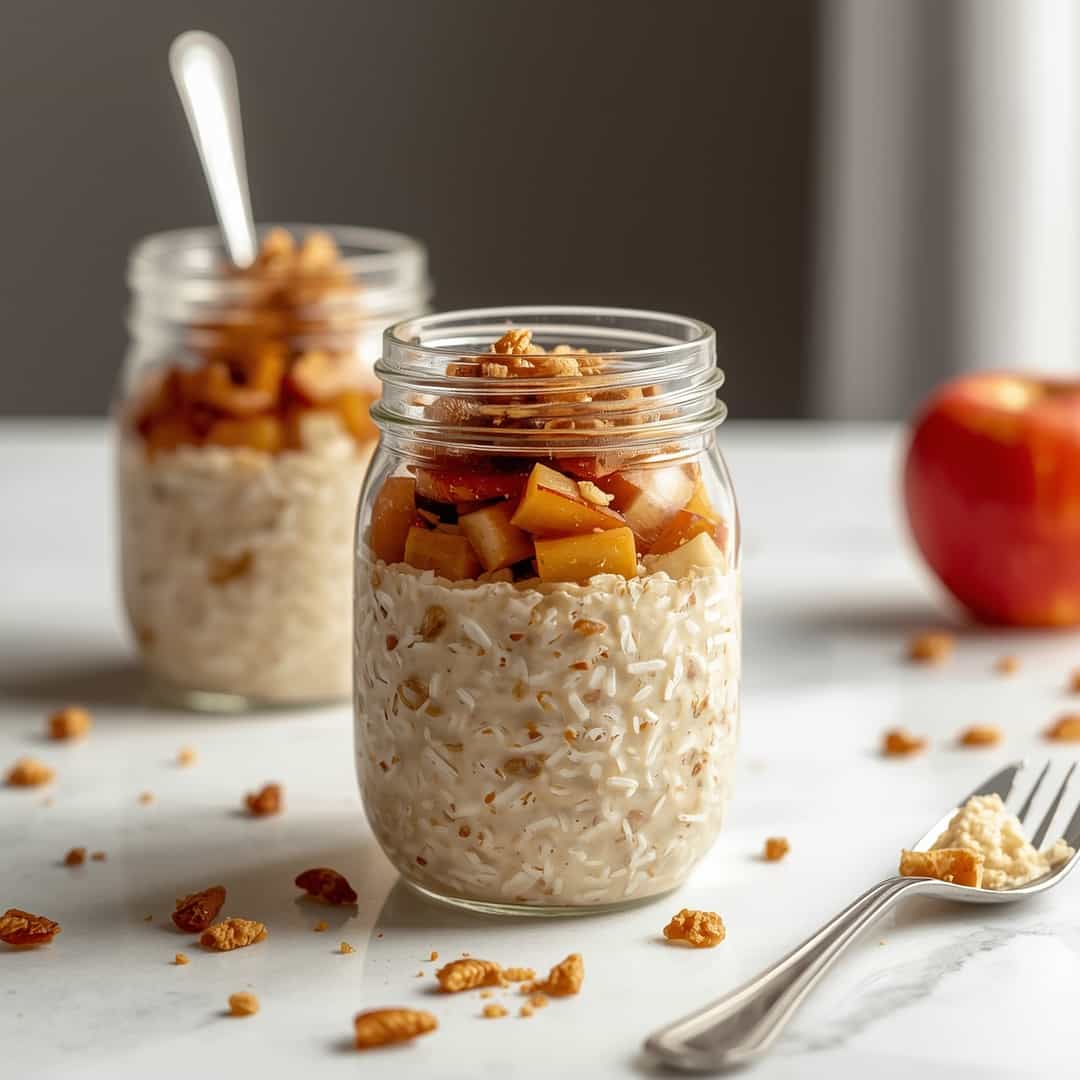 Apple Pie Overnight Oats