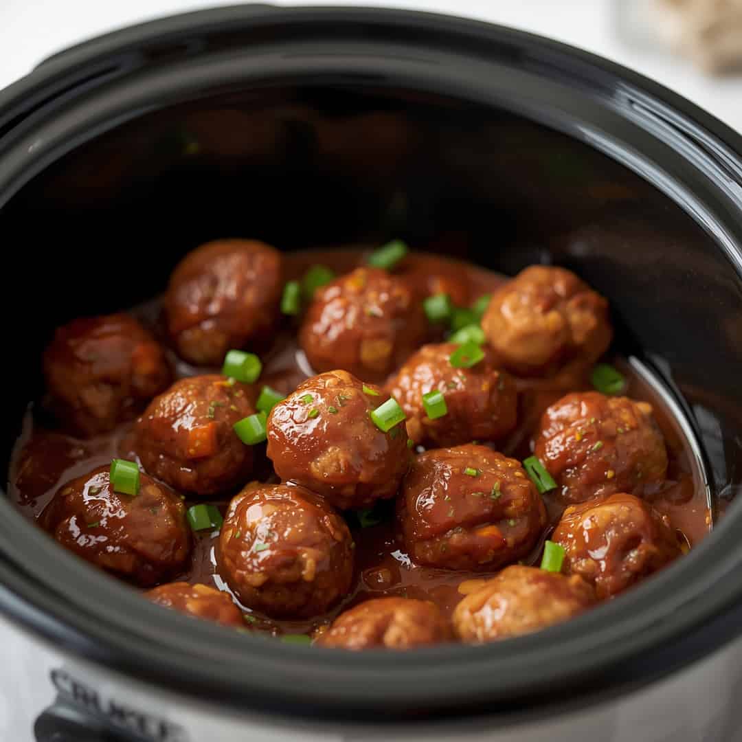 Asian Meatballs Crockpot