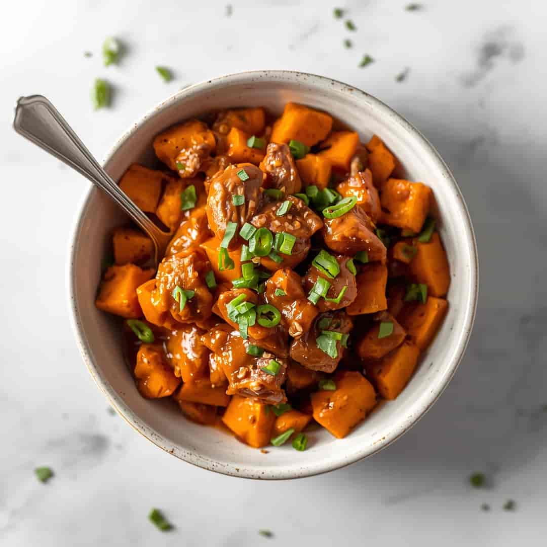 BBQ Chicken Sweet Potato Bowl