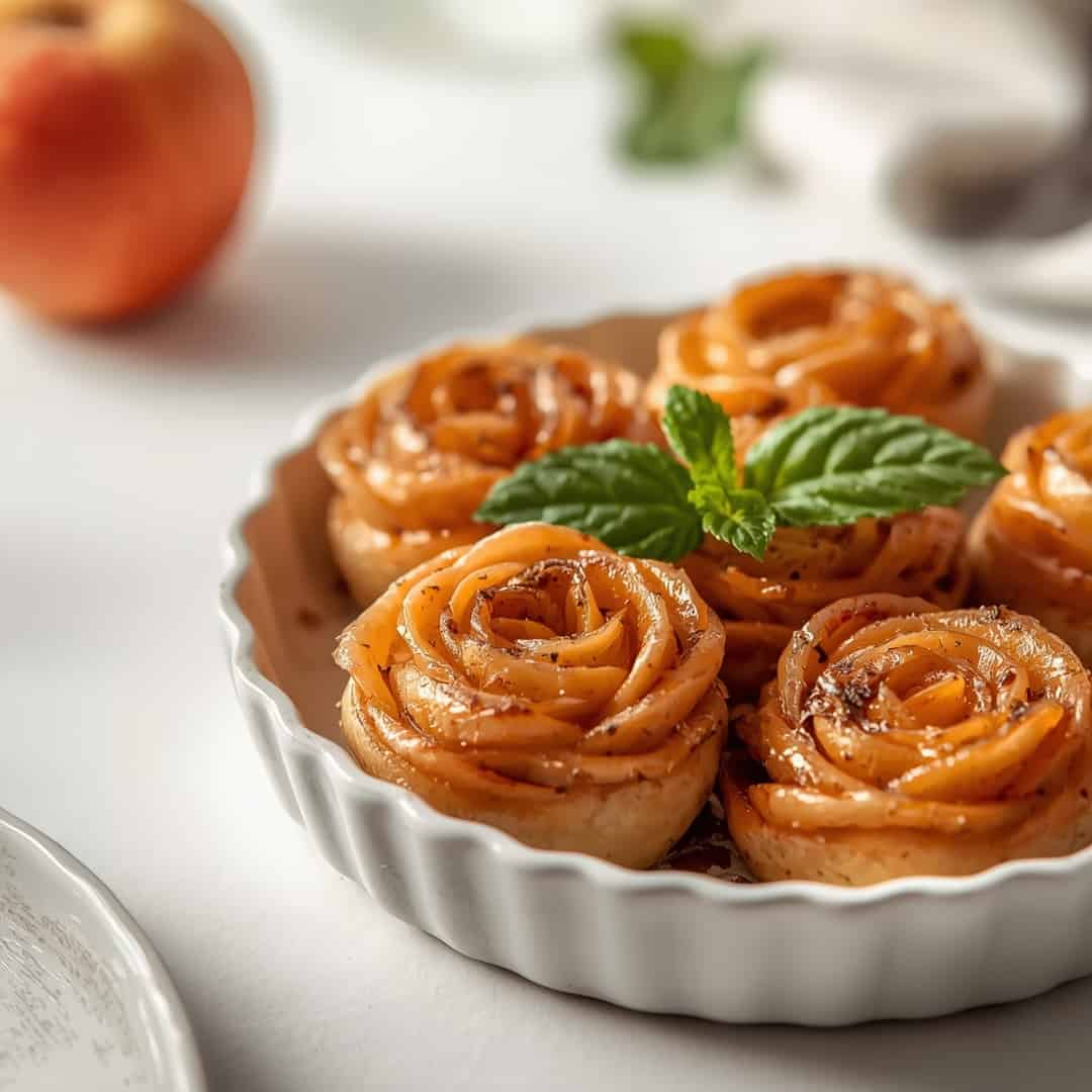 Baked Apple Roses