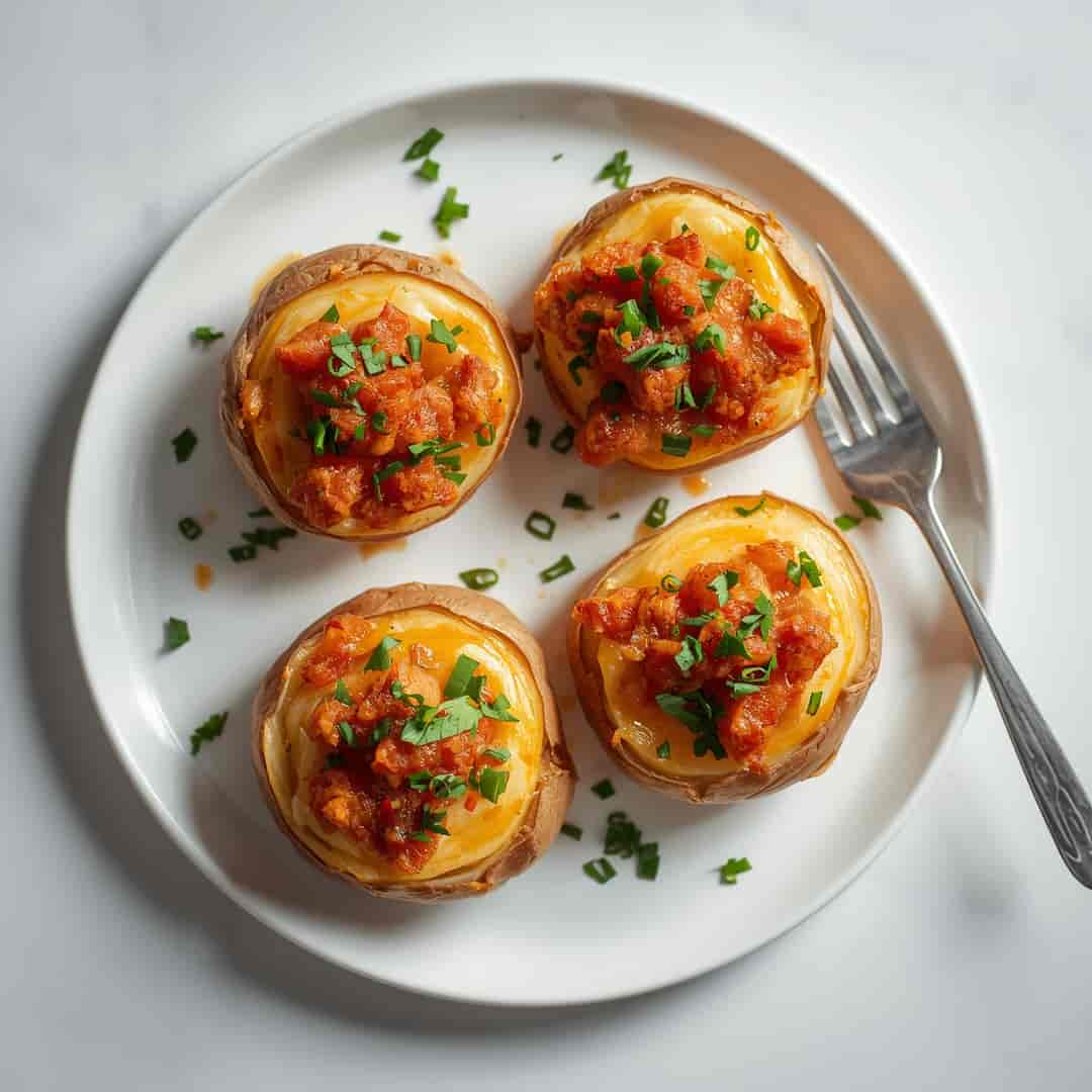 Baked Potato Slices