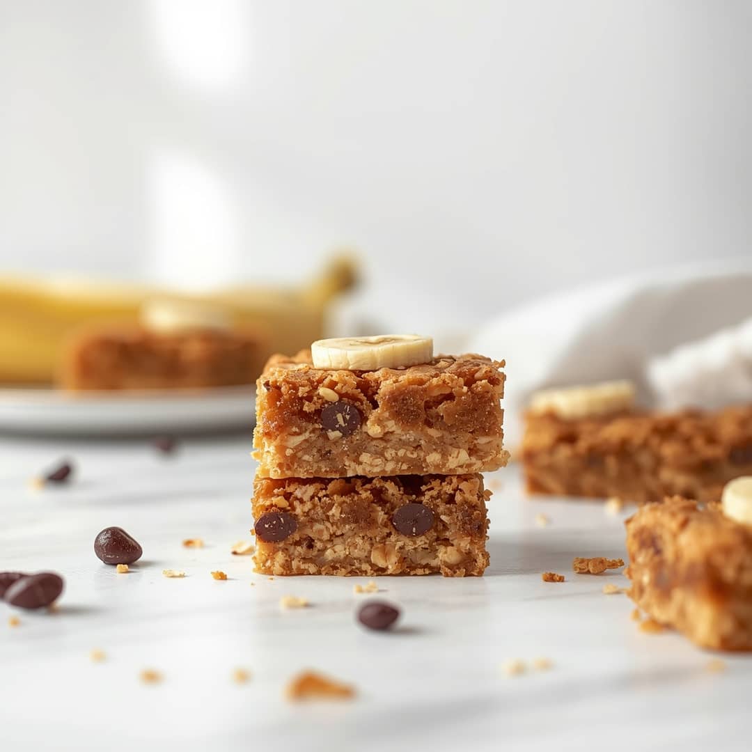 Banana Oatmeal Bars