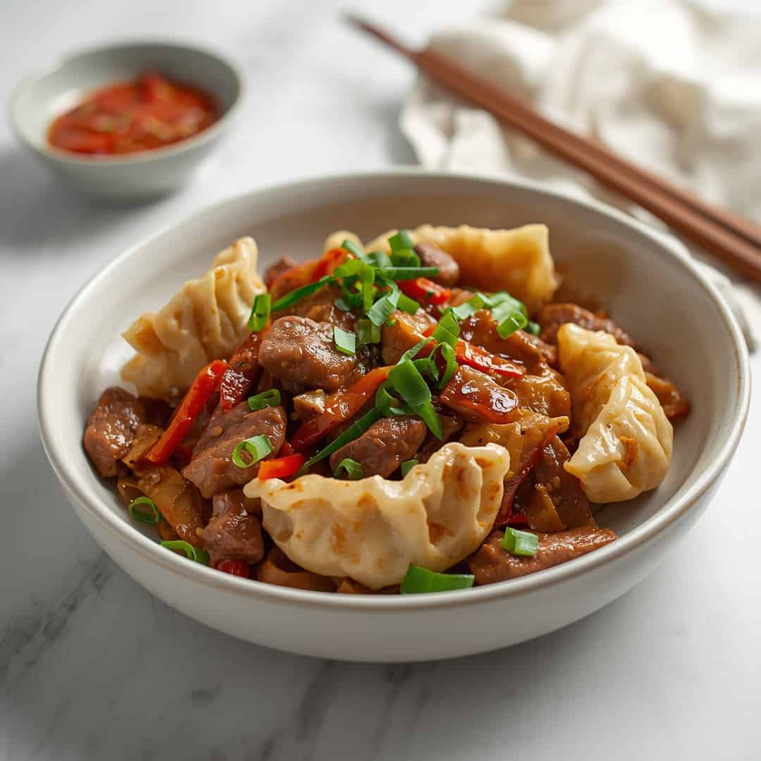 Beef Potsticker Stir Fry Recipe 2 Beef Potsticker Stir Fry Recipe