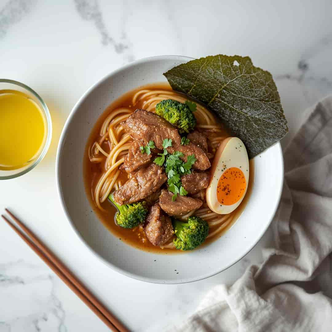 Beef and Broccoli Ramen