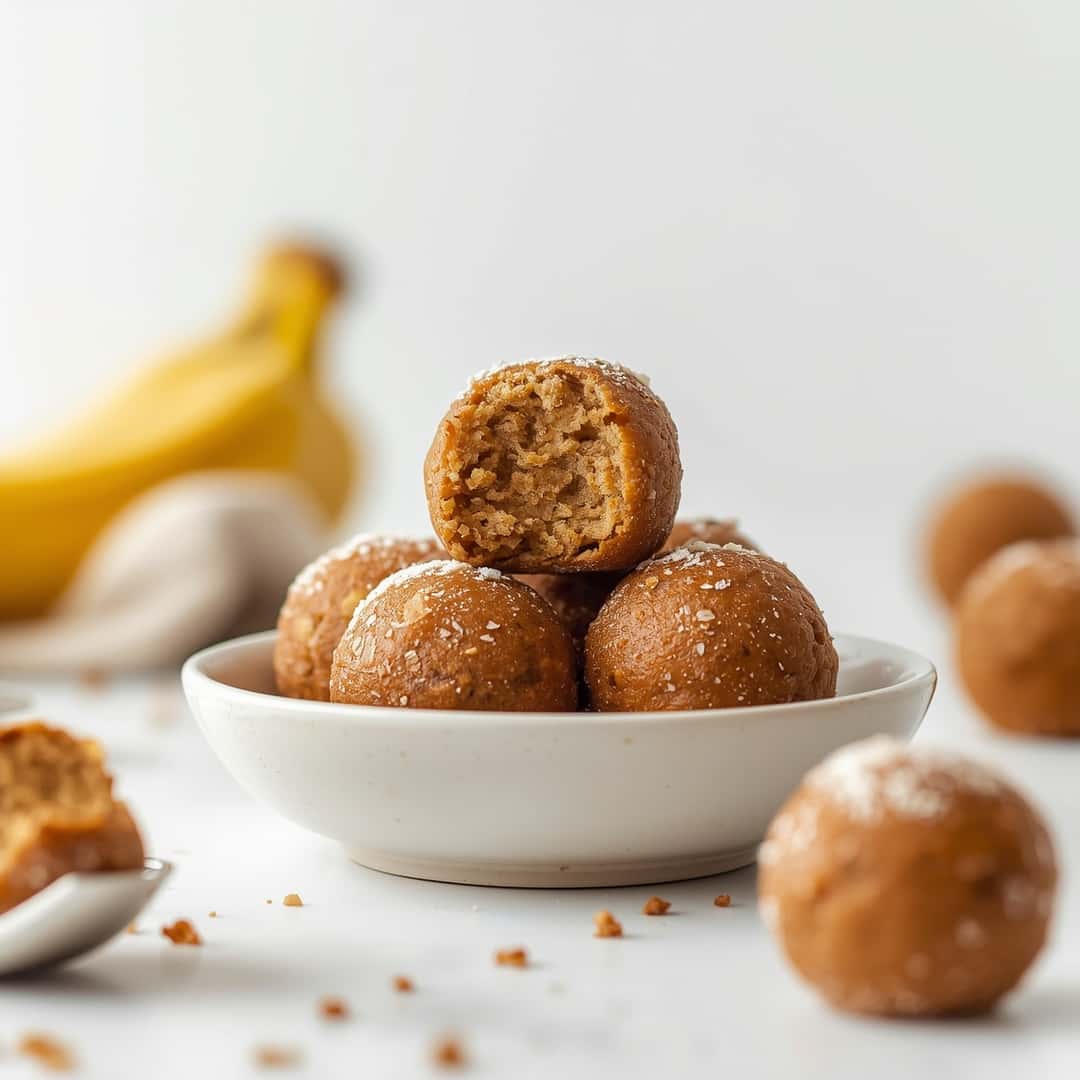 Best Banana Bread Protein Balls 2 Best Banana Bread Protein Balls